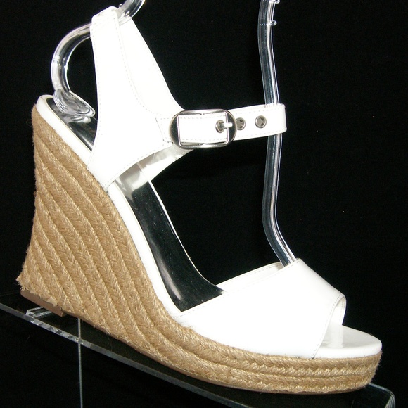 Charles David Shoes - Charles by Charles David leather buckle wedge 8.5B